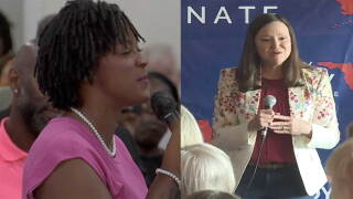 Angie Nixon and Ashley Moody