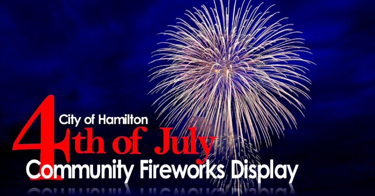Fireworks In Hamilton Tonight 2025 Olympics