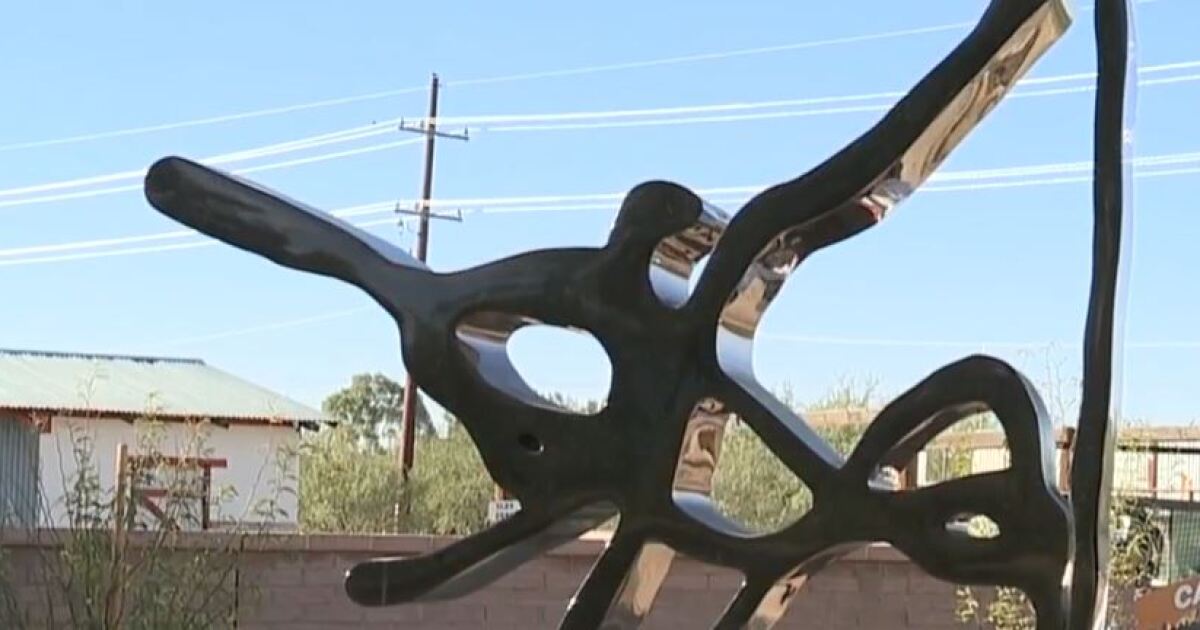 Sculpture show starts at Brandi Fenton