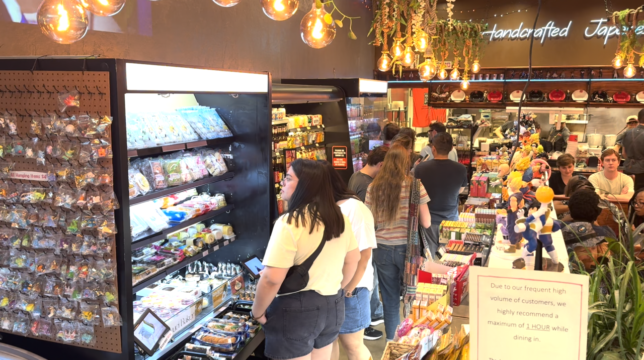 Customers at KC Craft Ramen