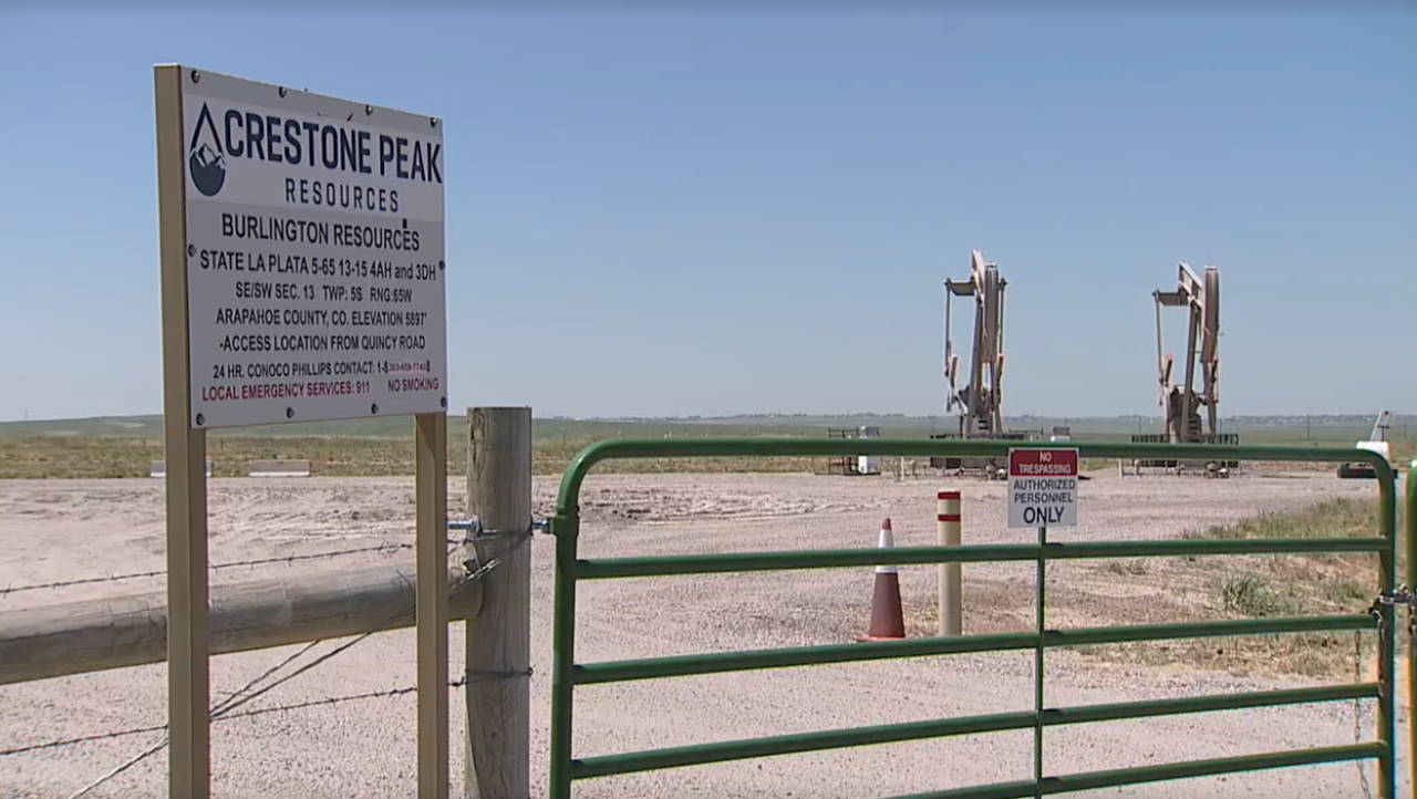 Crestone Peak Civitas Lowry Ranch oil and gas wells