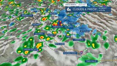 Active weather Monday