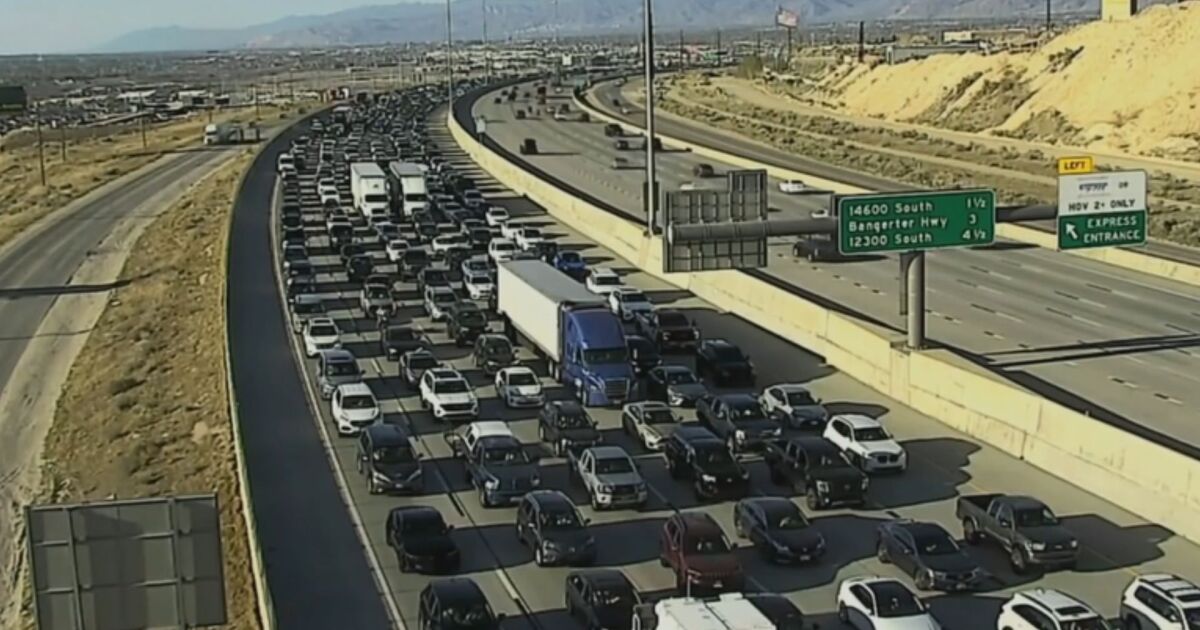 Southbound I-15 closed due to motorcycle crash at Point of the Mountain