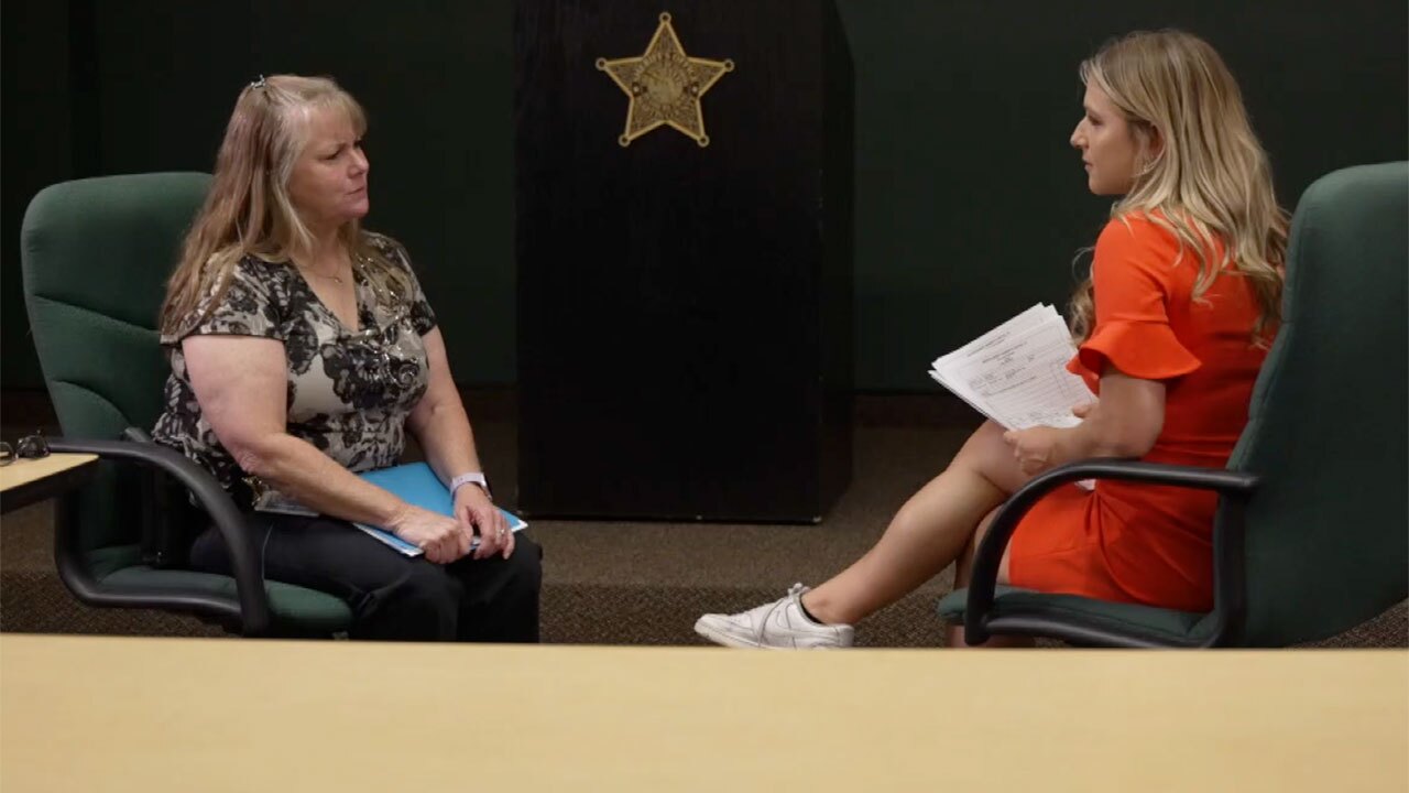 Detective Christine Polizzi speaks with WPTV reporter Kate Hussey on the investigation and arrest of Nikki Camerlengo.