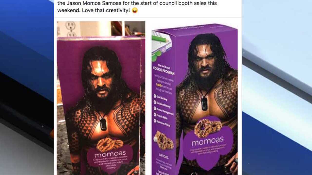 Jason Momoa Samoas Lead To Big Cookie Sales For Colorado Girl Scout