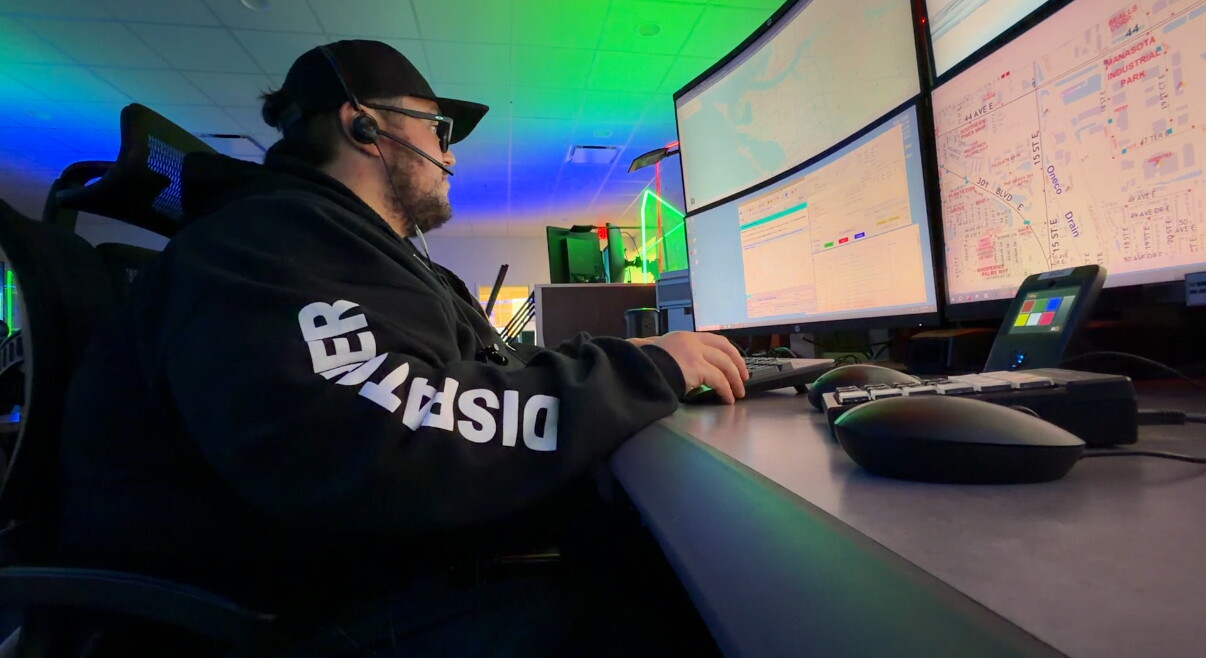 Alex Quintero at his desk