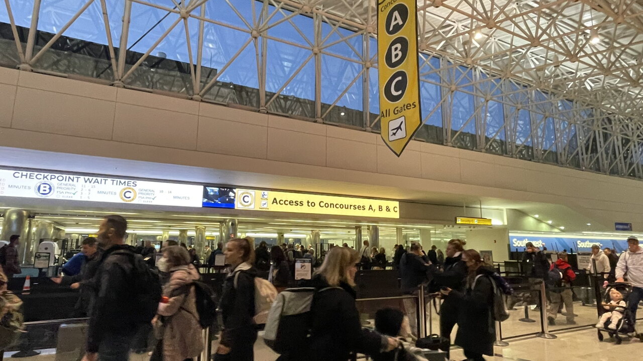 Bwi Dist BWI parking facilities were temporarily full day after Christmas