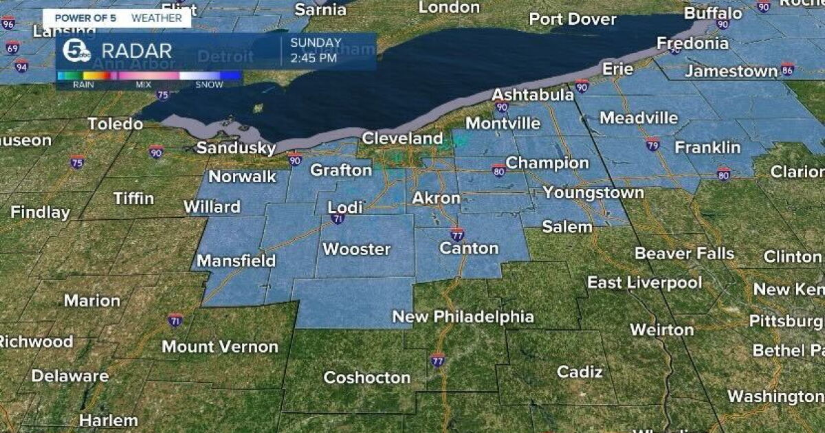 Frost advisory issued for almost all of Northeast Ohio