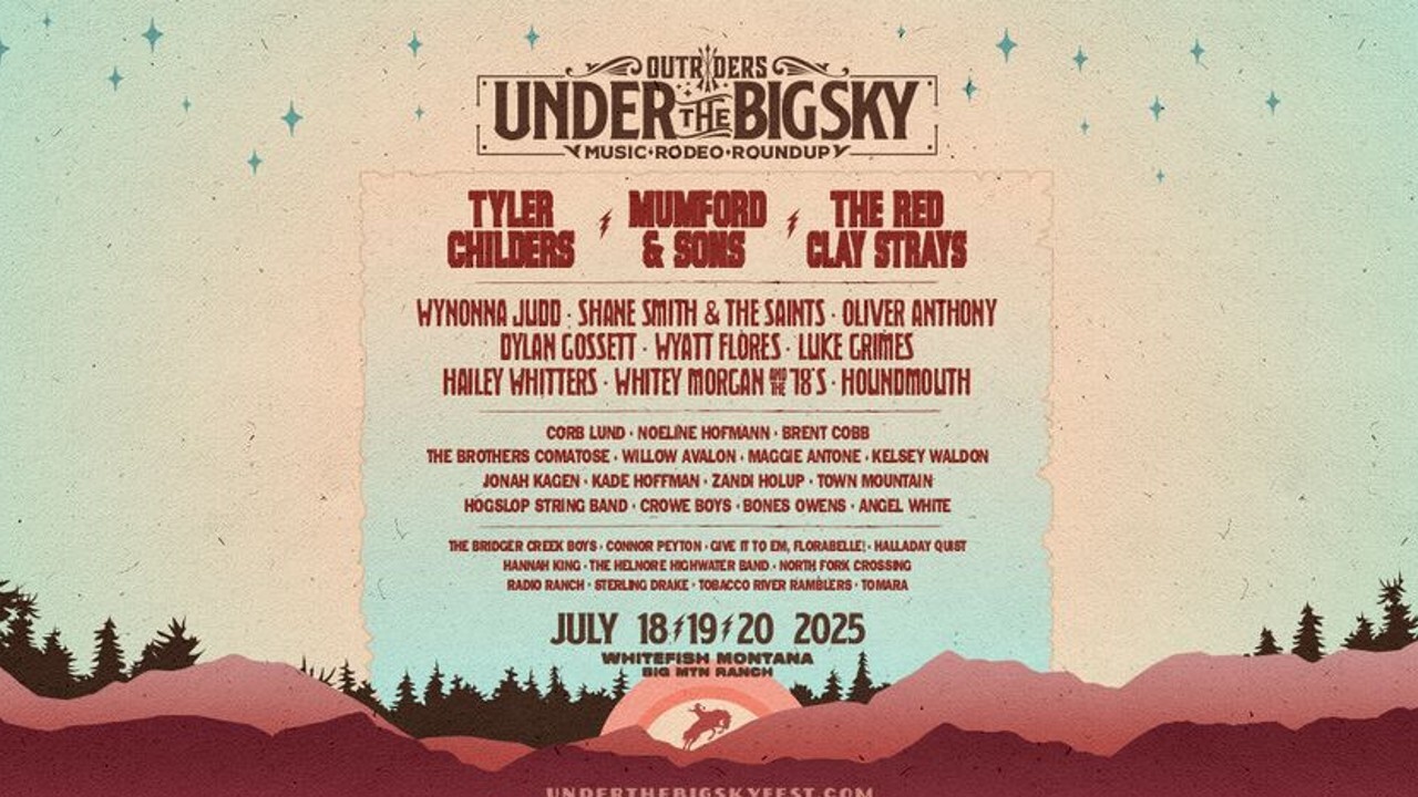 Under the Big Sky announces 2025 concert lineup