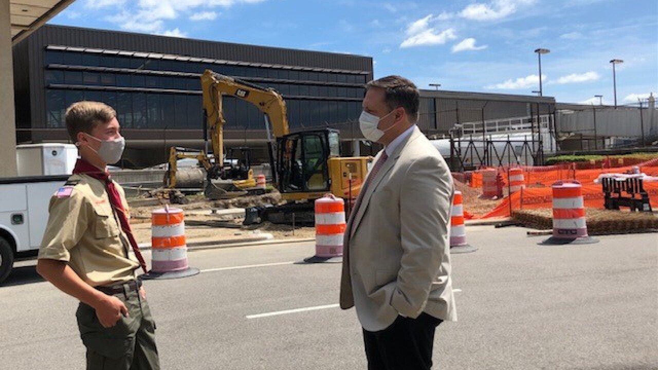 Norfolk Scout To Build A Dog Park At Norfolk International Airport Norfolk Scout To Build A Dog Park At Norfolk International Airport