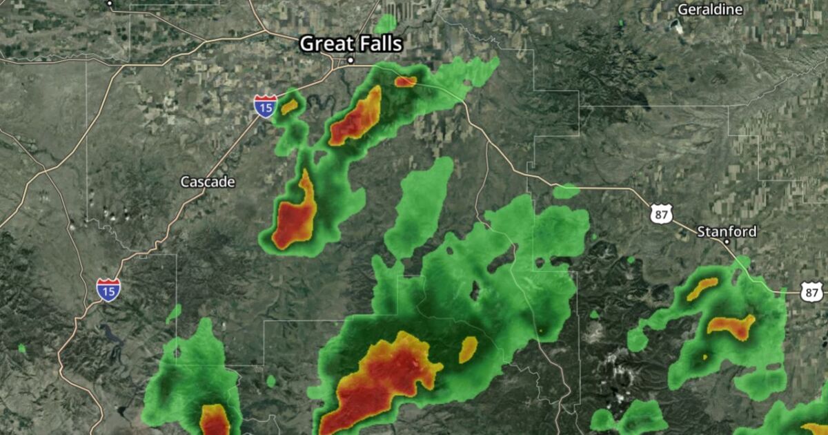 Weather live radar (Friday, June 23)