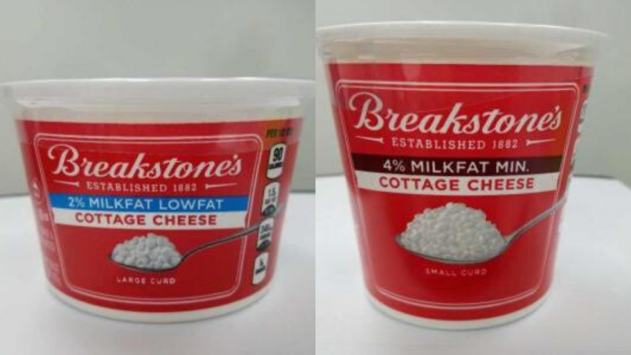 Breakstone S Cottage Cheese Recalled For Potential Presence Of