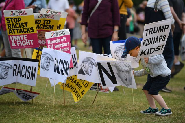 Photos: Scotland protests President Donald Trump's visit