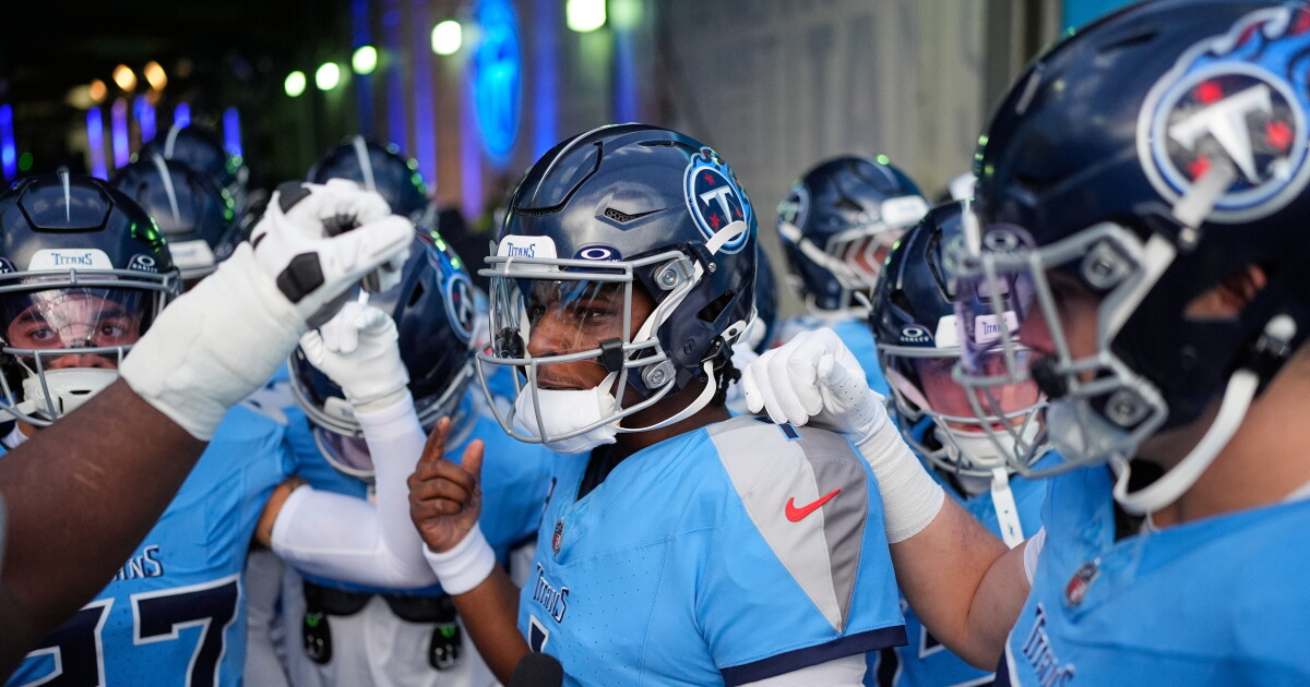 NFL's 3rd rookie QB showdown of the season pits Titans' Cam Ward vs ...