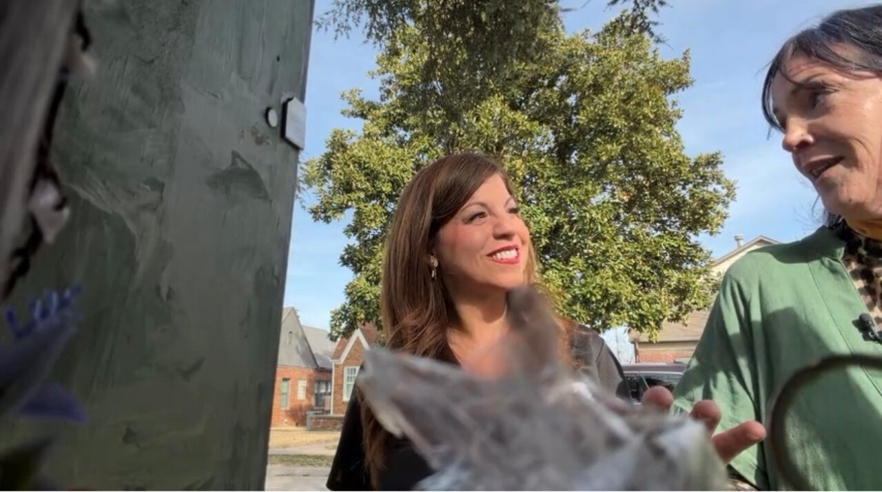 ‘TAKE A TREASURE’: Tulsa teacher builds Oklahoma’s first Little Free Box of Happy