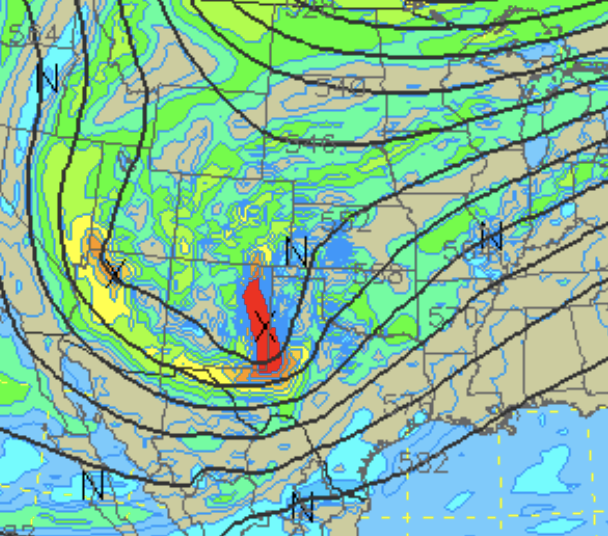 Disturbance 6 PM Tonight