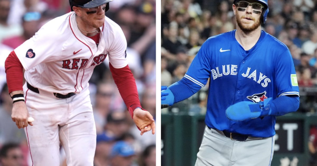 Jacob Sharp MLB catcher becomes 1st in league history to play for both teams in ...