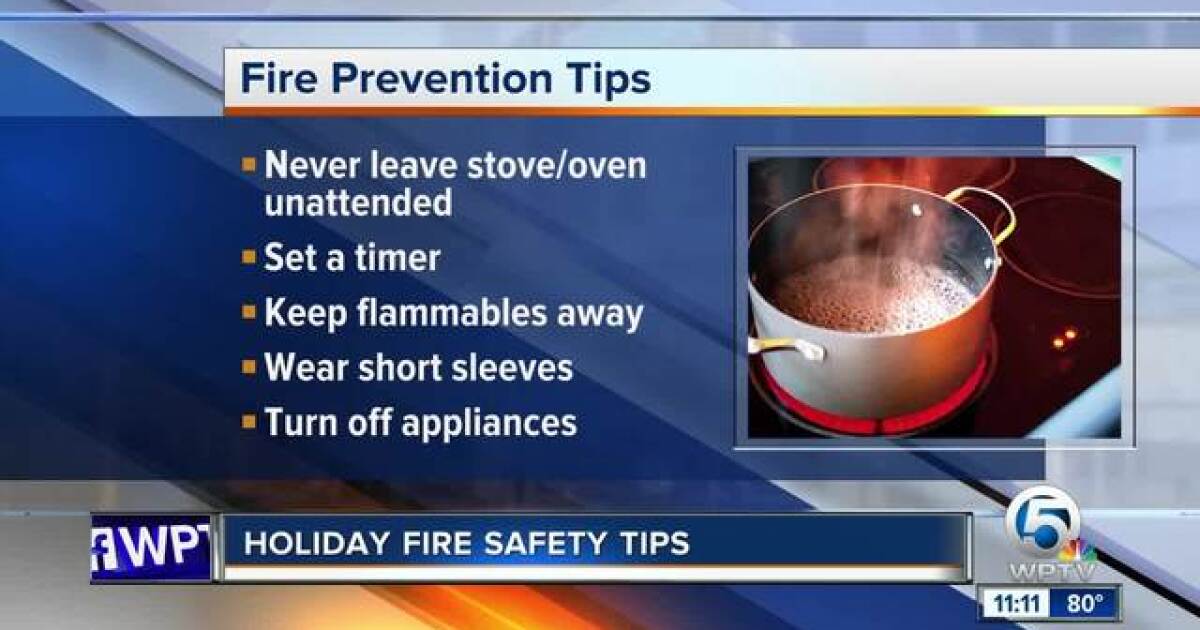 Holiday Fire Safety Tips Holiday fire safety tips
