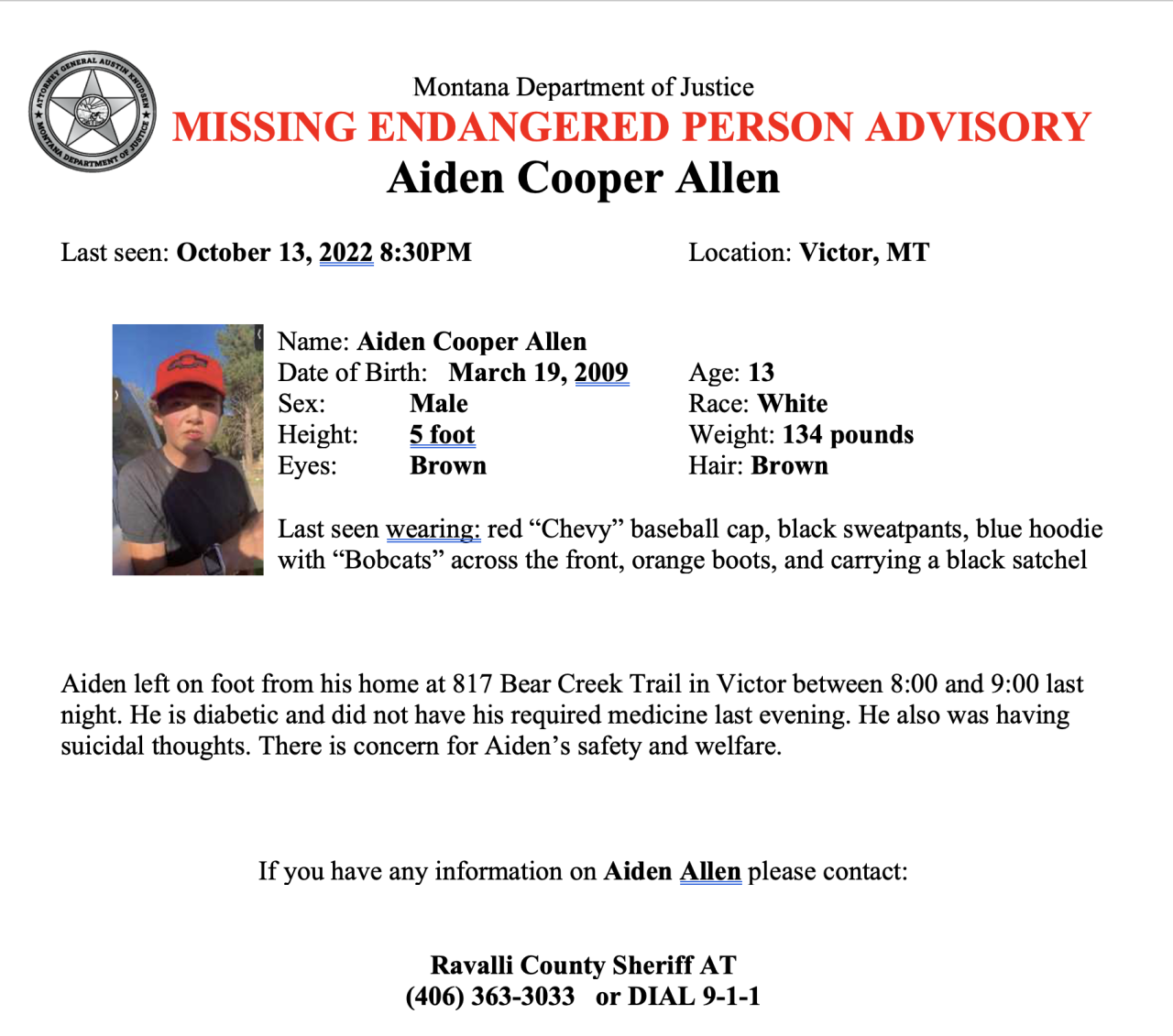 MEPA Aiden Allen Poster