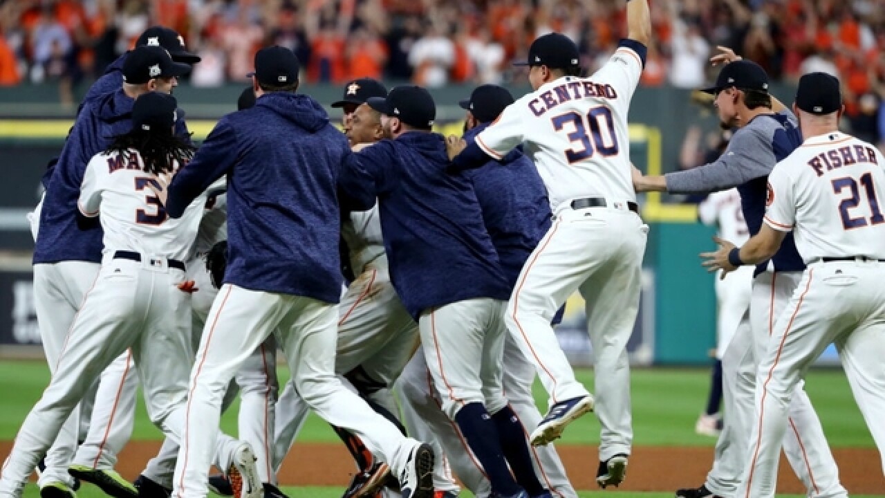 Astros Reach World Series Top Yankees 4 0 In Game 7 Of Alcs