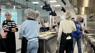 UK students cooking alpha-gal friendly meals