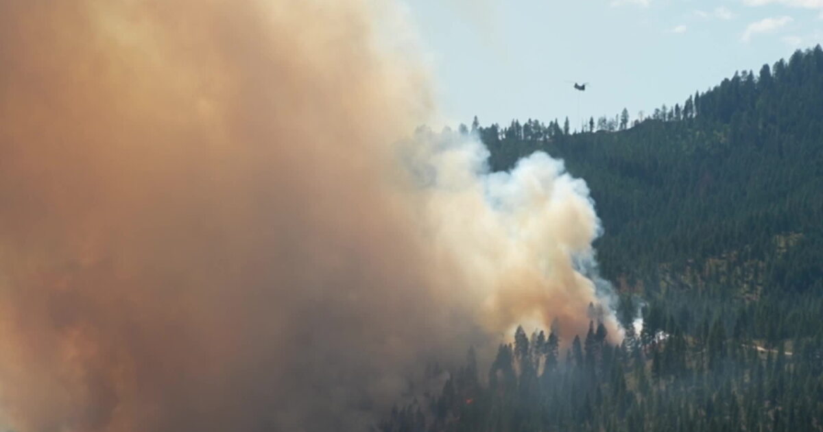 PHOTOS: Observation Point Fire