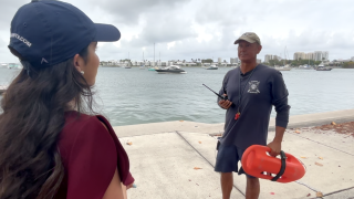 WPTV reporter Zitlali Solache learned 91 open water incidents were reported last spring break, from the beginning of February to the end of March 2025. 