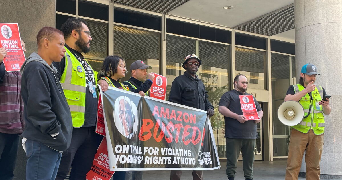Amazon accused of delay tactics in KCVG Air Hub unfair labor practices case - Vimarsana News