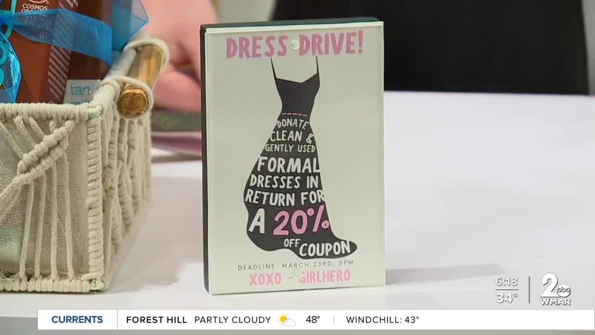 Say yes to the prom dress: Baltimore nonprofit organizes prom dress giveaway Say yes to the prom dress: Baltimore nonprofit organizes prom dress giveaway