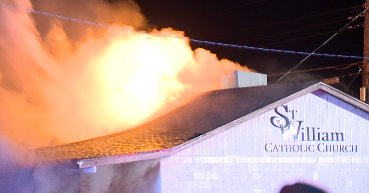 Avondale church fire