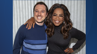 Brandon Saho and Oprah