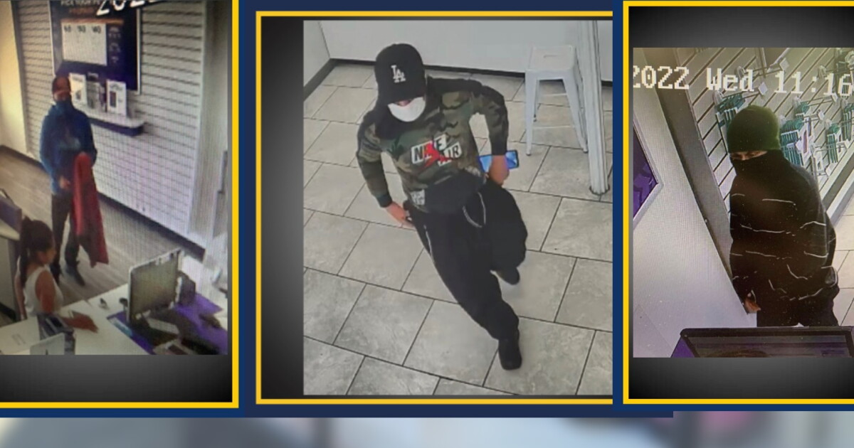 Police looking to identify armed robbery suspects in Baltimore