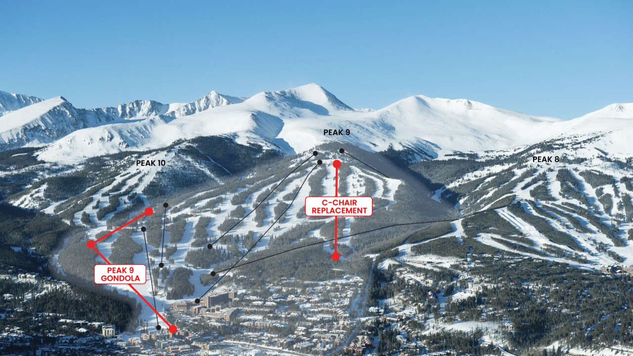 Proposed Peak 9 changes to Breckenridge