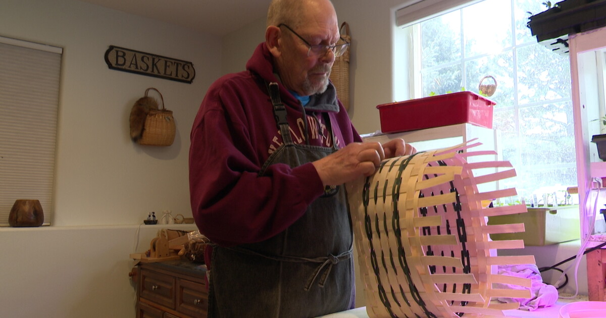 Retired Montana couple keeping minds busy with basket-weaving business - Vimarsana News