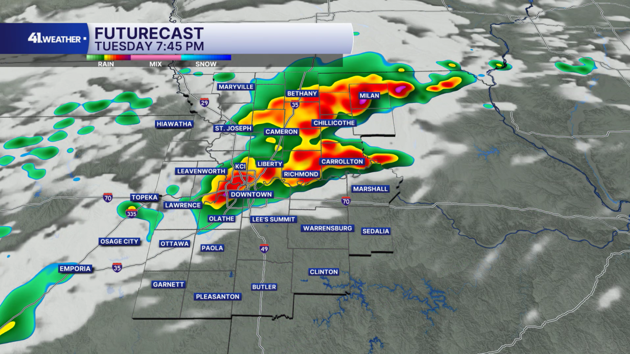 Storm Risk Tuesday