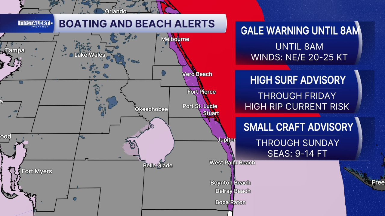 Boating Alert April 9, 2026