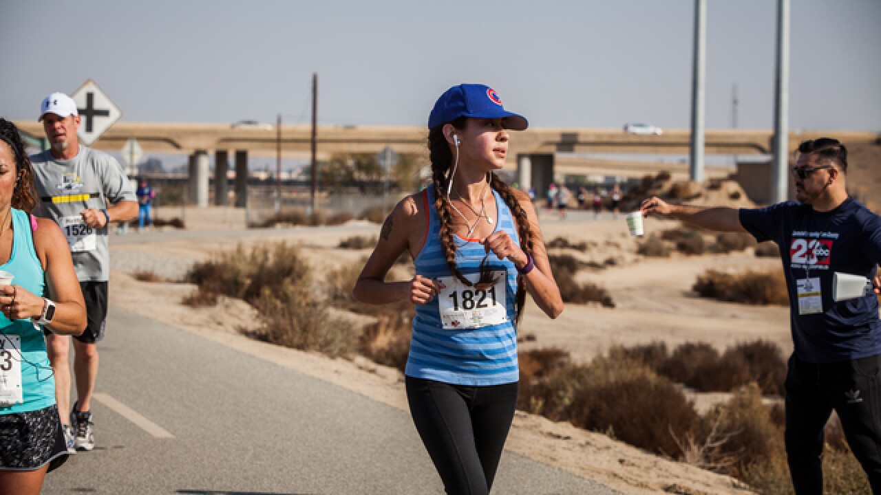 Photos: Bakersfield Marathon Mile 10 and Mile 23