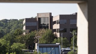 The Maryland building that houses the Capital Gazette newsroom