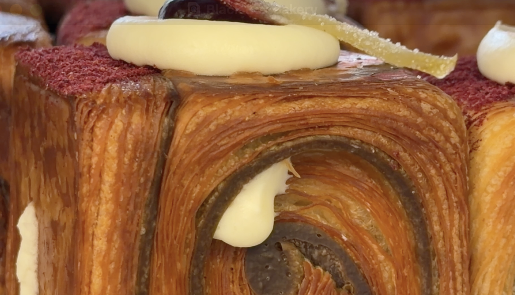A Black Box Bakery pastry