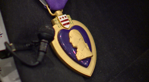 Rex Comley, Purple Heart