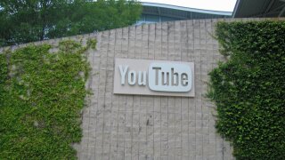 YouTube sign