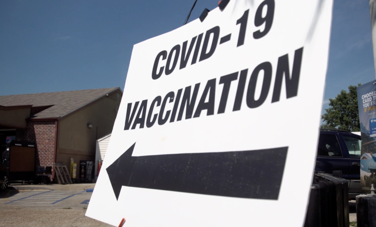 In parts of the West, but mainly in the South, states are lagging in their vaccination numbers.