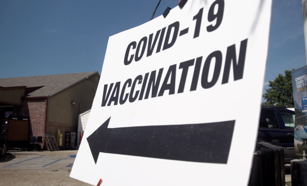 In parts of the West, but mainly in the South, states are lagging in their vaccination numbers. 