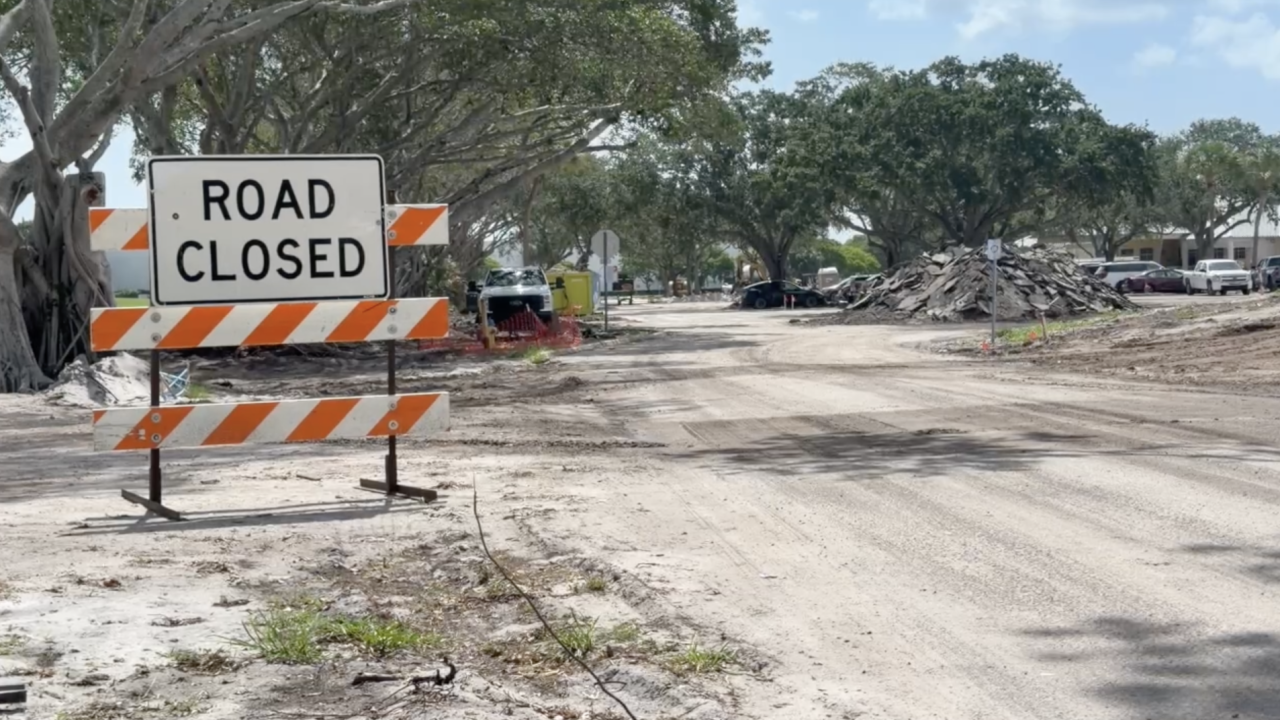 Delray Beach golf course constuction