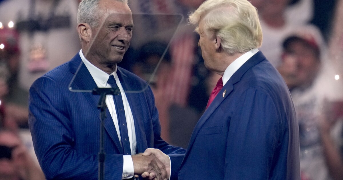 RFK appears with Trump at Arizona rally after suspending his campaign RFK appears with Trump at Arizona rally after suspending his campaign