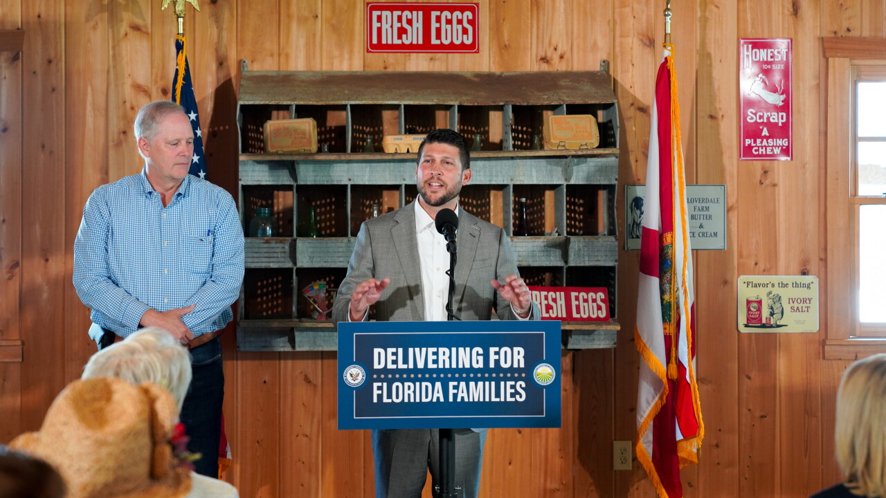 Attorney General James Uthmeier egg