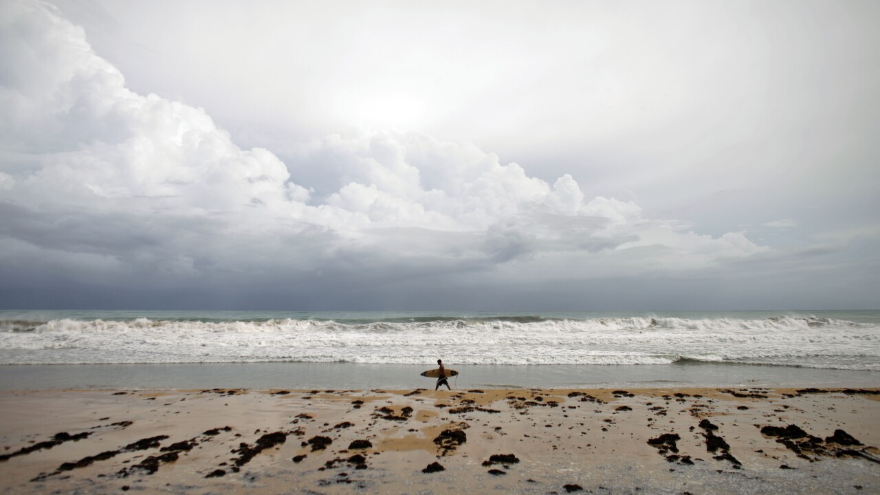 APTOPIX Puerto Rico Tropical Weather