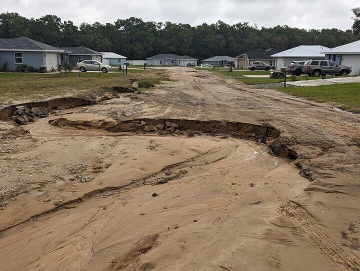 Rain turns problem-plagued Citrus County neighborhood into even uglier mess