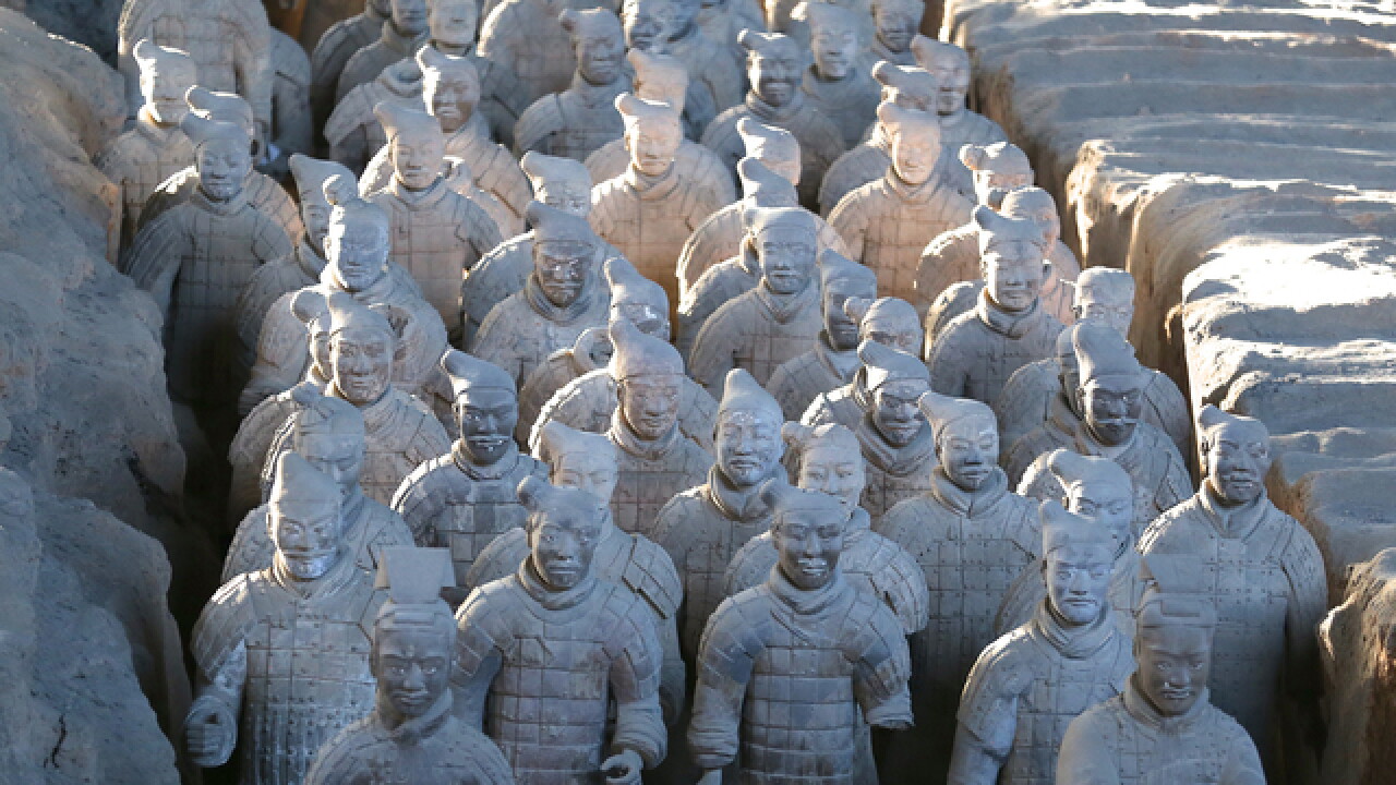 Journey to the Terracotta Army: China's Ancient Guardians - Archaeological Excavation of the Site