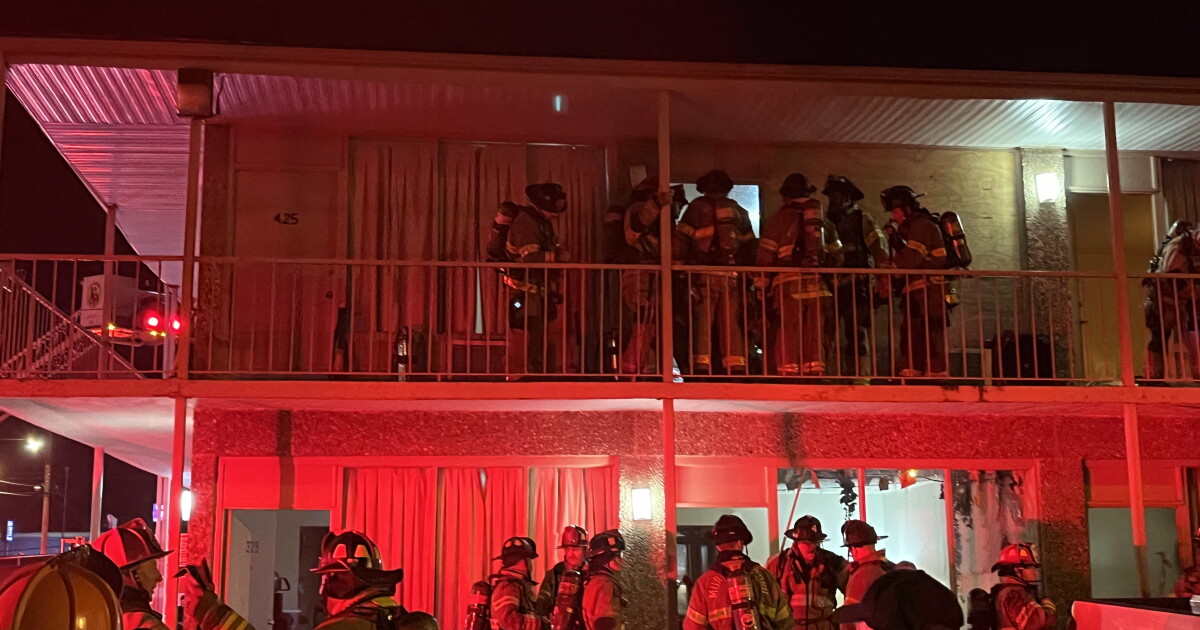 Motel fire in Murfreesboro forces evacuation, no injuries reported
